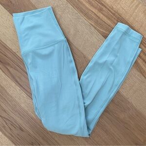 Lululemon Align 25” Leggings Jade Blue